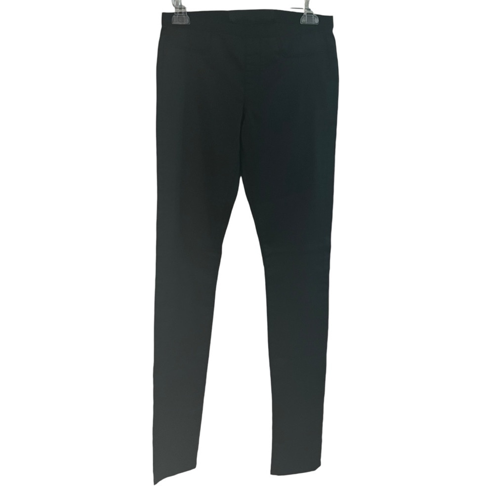 Helmut Lang Pants Womens 28 Black‎ Coated Cotton Blend Skinny Leggings Stretch